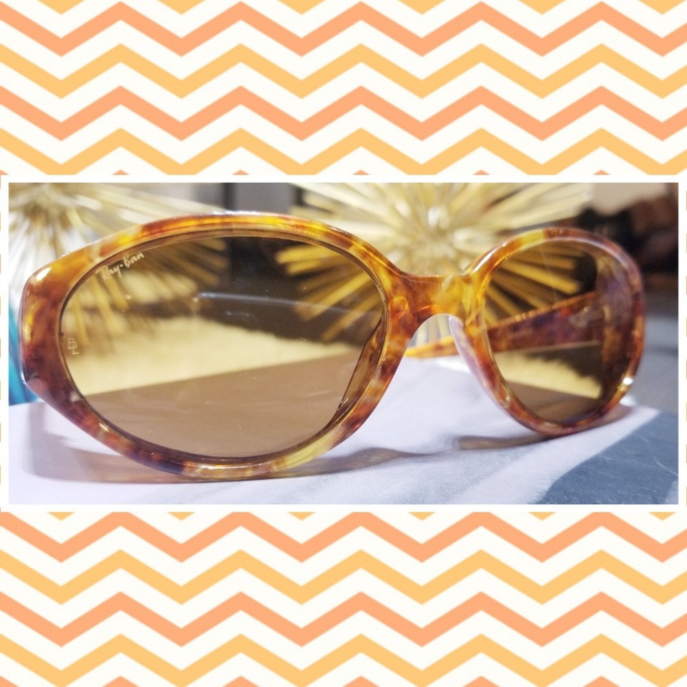 Ray-Ban B&L EUC Tortoise Ritual Sunglasses - Picture 3 of 8